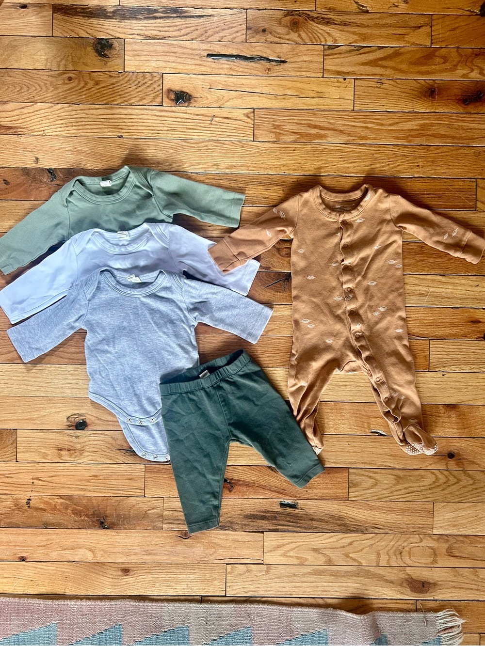 Colored Organics 5 Piece Bundle 0-3 Months